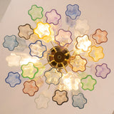 Murano Multi Tronchi Chandelier Ø53 - 24 Tubes
