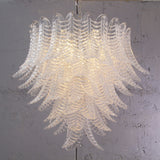 Murano Crystal Foglie Chandelier Ø95