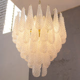 Murano Clear Drop Chandelier Ø60 - 52 Drop