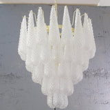 Murano Clear Drop Chandelier Ø60 - 52 Drop