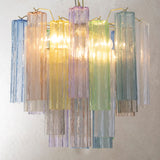 Murano Multi Tronchi Chandelier Ø53 - 24 Tubes