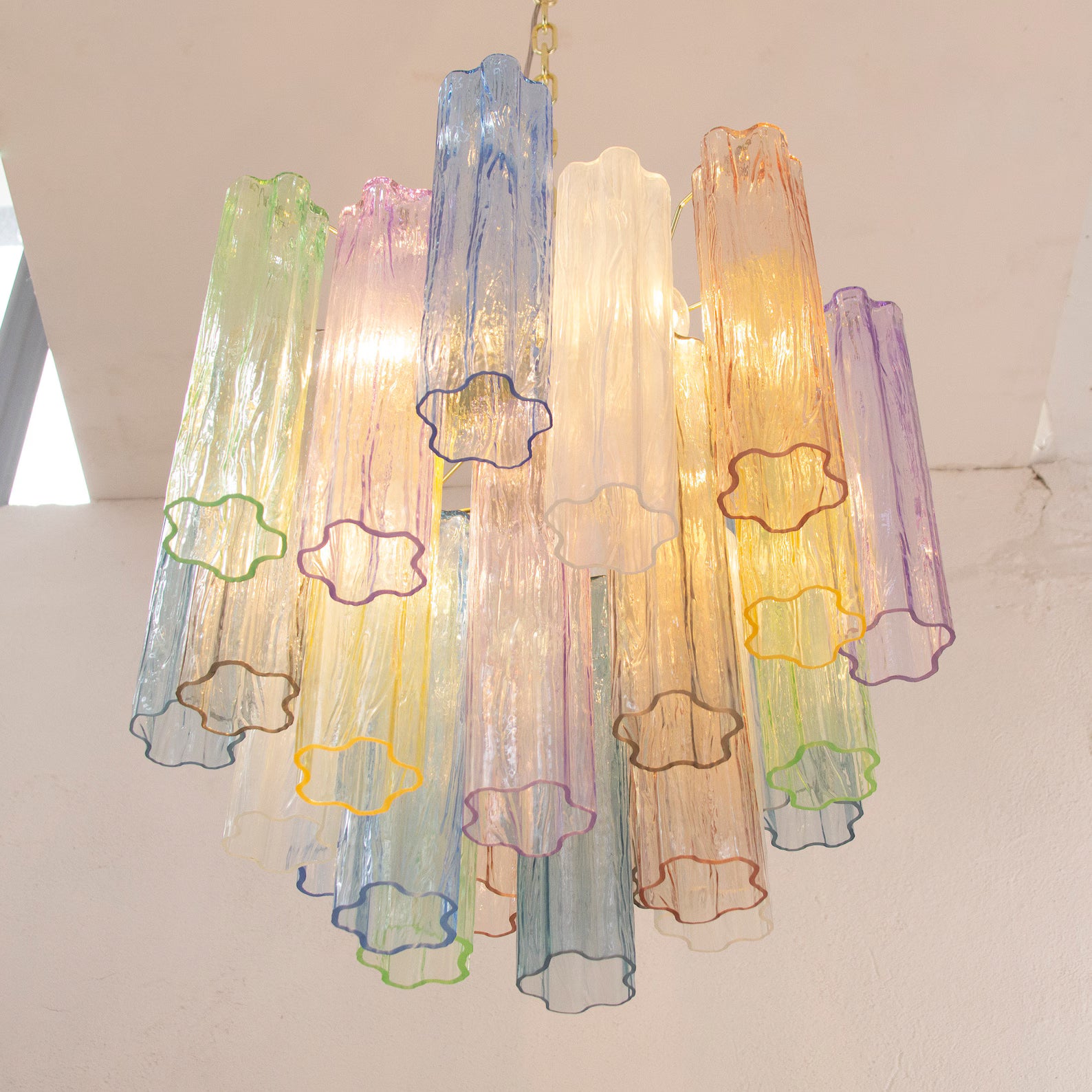 Murano Multi Tronchi Chandelier Ø53 - 24 Tubes