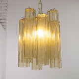 Murano Pagliesco Tronchi Chandelier Ø28 - 8 Tubes