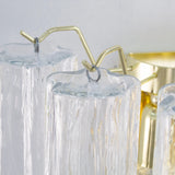 Murano Clear Tronchi Wall Sconces – Set of 2