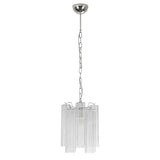 Murano Clear Tronchi Chandelier Ø28 - 8 Tubes