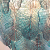 Murano Aqua Leaves Chandelier Ø105