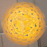 Murano Amber Leaves Chandelier Ø105