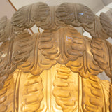 Murano Smoke Leaves Chandelier Ø105