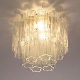 Murano Clear Tronchi Taklampe