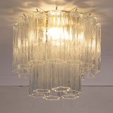 Murano Clear Tronchi Taklampe
