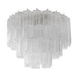 Murano Clear Tronchi Ceiling Light Ø50 – 36 Tubes