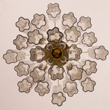 Murano Smoke Tronchi Chandelier Ø53 - 24 Tubes