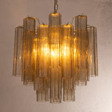 Murano Smoke Tronchi Chandelier Ø53 - 24 Tubes
