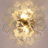 Murano Clear Tronchi Taklampe
