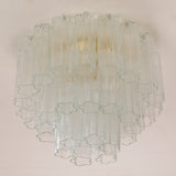Murano Clear Tronchi Ceiling Light Ø50 – 36 Tubes