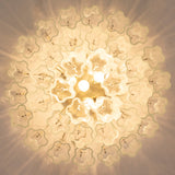 Murano Tronchi Chandelier Ø105 – Crystal Glass