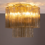Murano Fume Tronchi Taklampe