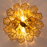 Murano Pagliesco Tronchi Taklampe