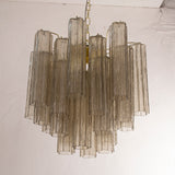 Murano Smoke Tronchi Chandelier Ø53 - 24 Tubes