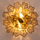 Murano Fume Tronchi Taklampe