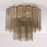 Murano Fume Tronchi Taklampe