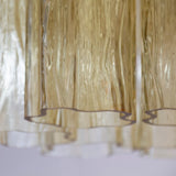 Murano Pagliesco Tronchi Taklampe