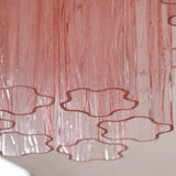 Murano Pink Tronchi Taklampe