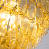 Murano Camomilla Poliedri Chandelier Ø75