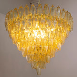 Murano Camomilla Poliedri Chandelier Ø75