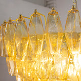 Murano Camomilla Poliedri Chandelier Ø75