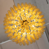 Murano Camomilla Poliedri Chandelier Ø75