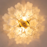 Murano White Tronchi Taklampe