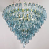 Murano Avio Poliedri Chandelier Ø75 - 143 Glasses