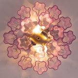 Murano Wisteria Glicine Tronchi Taklampe