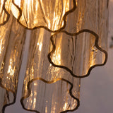 Murano Fume Tronchi Taklampe - 6 Tubes