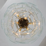 Murano Clear Discs Chandelier Ø60
