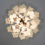 Murano Clear Tronchi Chandelier Ø50 - 36 Tubes