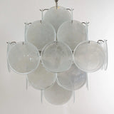Murano Alabaster Discs Chandelier Ø50