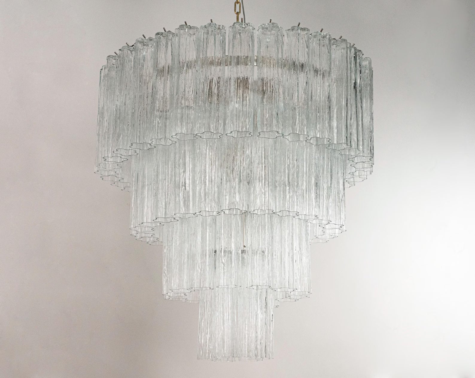 Murano Clear Tronchi Chandelier Ø85 - 78 Tubes