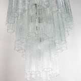 Murano Clear Tronchi Chandelier Ø65 - 48 Tubes