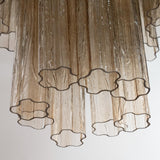 Murano Smoky Tronchi Chandelier Ø65 - 48 Tubes