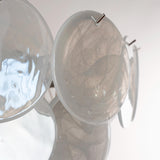 Murano Alabaster Discs Chandelier Ø90