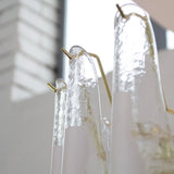 Murano Clear/White Petali Chandelier Ø75