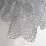 Murano Clear Rondini Chandelier Ø55 - 38 Glasses