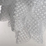Murano Clear Rondini Chandelier Ø55 - 38 Glasses