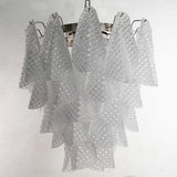 Murano Clear Rondini Chandelier Ø55 - 38 Glasses