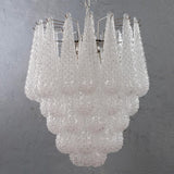 Murano Clear Drop Chandelier Ø55 - 44 Drop