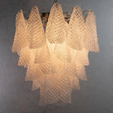 Murano Clear Rondini Chandelier Ø55 - 38 Glasses