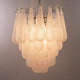 Murano Clear Drop Chandelier Ø55 - 44 Drop