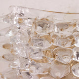Murano Clear Spikes Wall Lamp - Set of 2